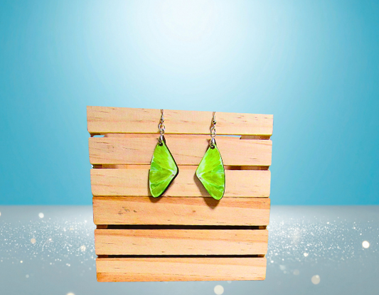 MDF-Wing Shaped Sublimated Earrings 1.5 inch