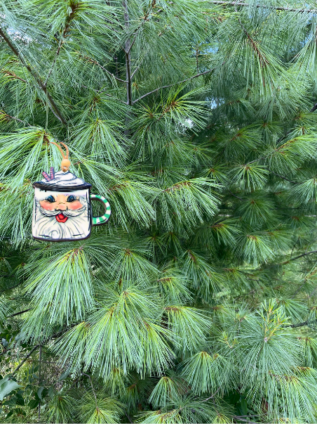 MDF - 3 INCHES - Coffee Mug Shaped Sublimated Ornament