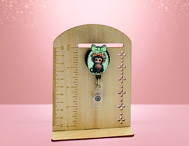 MDF- Oval Frame Shaped Sublimated Badge Reel