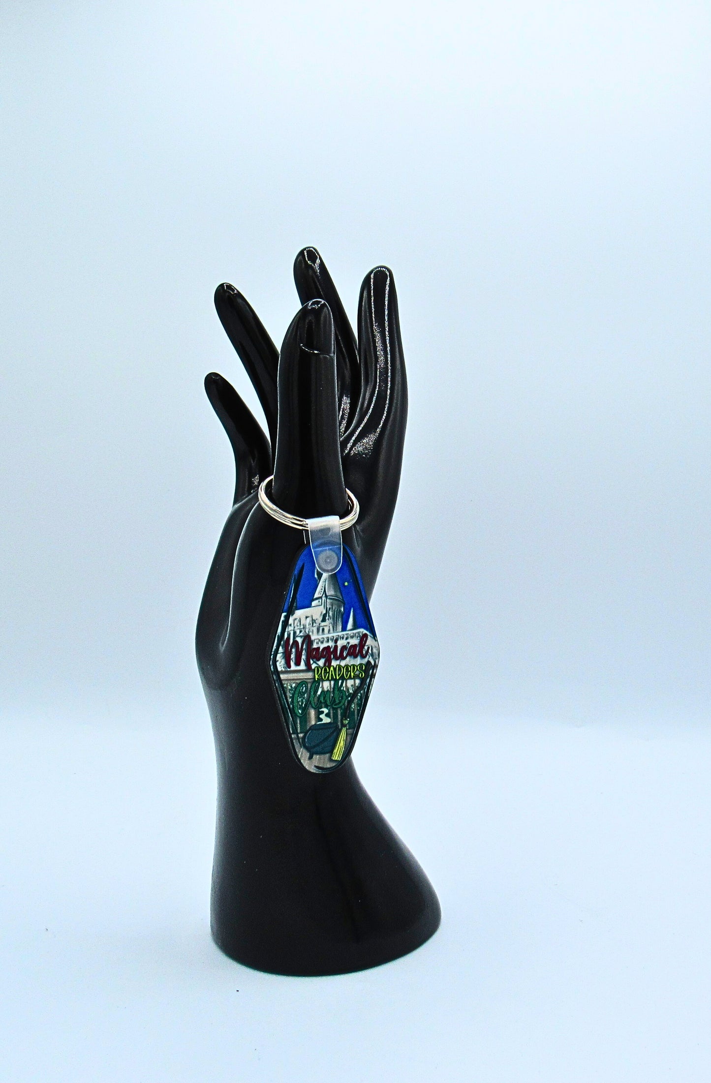 MDF-Motel Keychain Shaped Sublimated Keychain