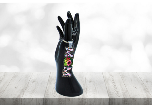 MDF-Horizontal Shaped MOM themed Sublimated Keychain