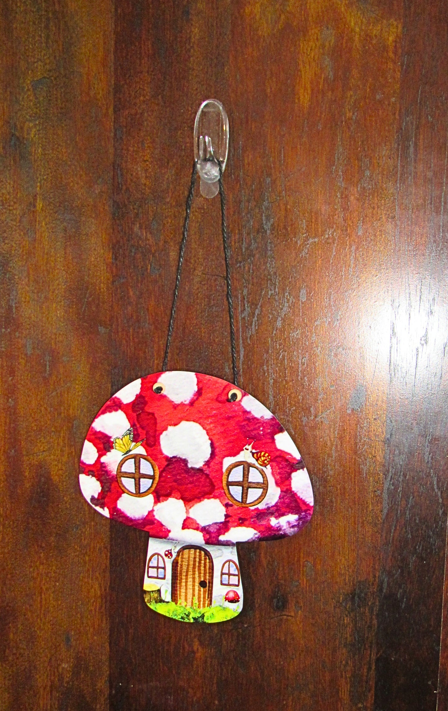Mushroom Shaped Sublimated Door Hanger