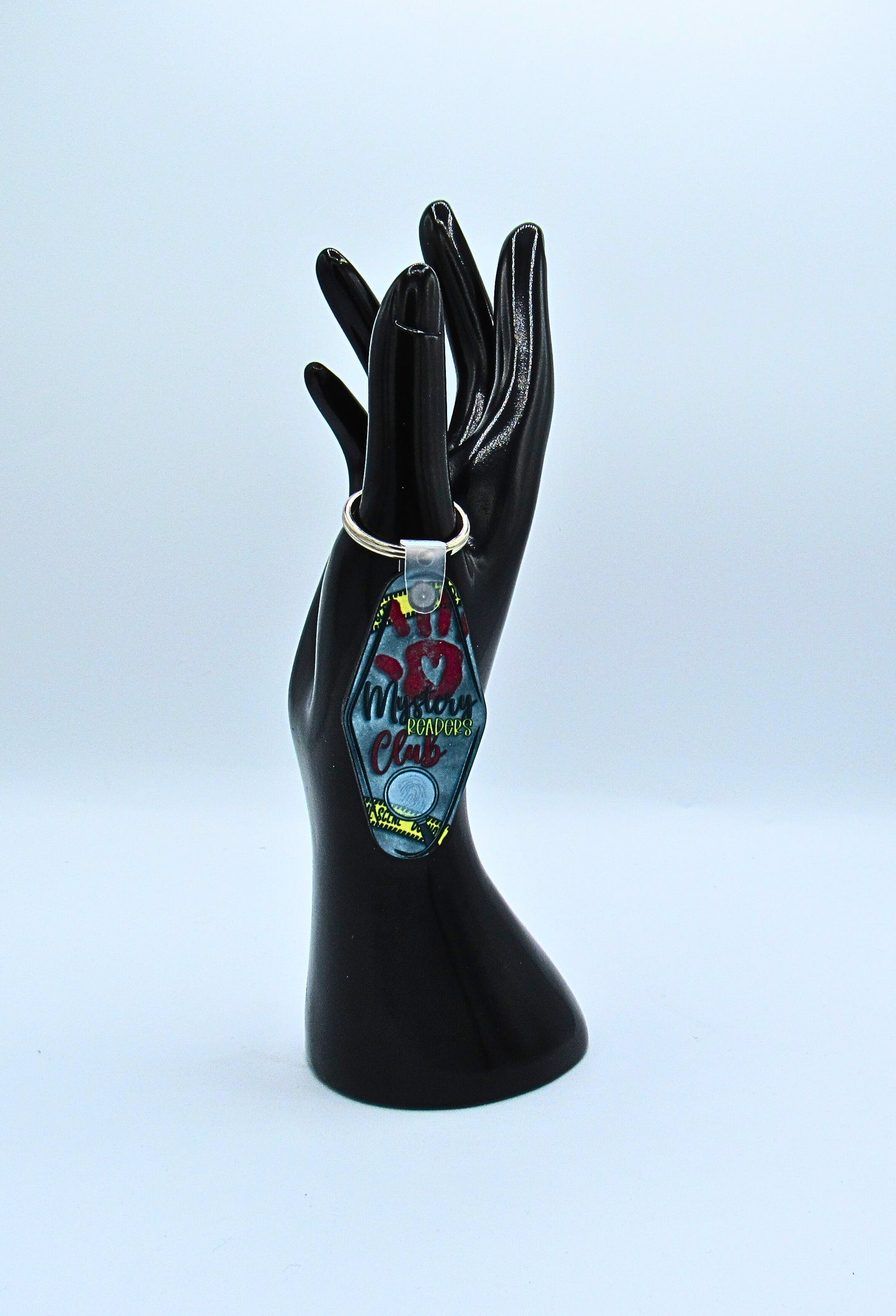 MDF-Motel Keychain Shaped Sublimated Keychain