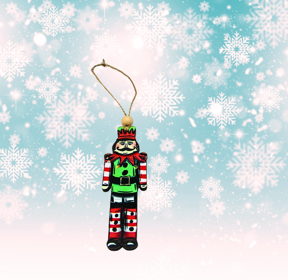 MDF- Nutcracker Shaped Sublimated Ornament