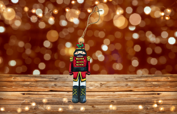 MDF- Nutcracker Shaped Sublimated Ornament