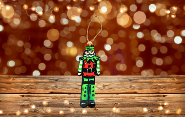 MDF- Nutcracker Shaped Sublimated Ornament