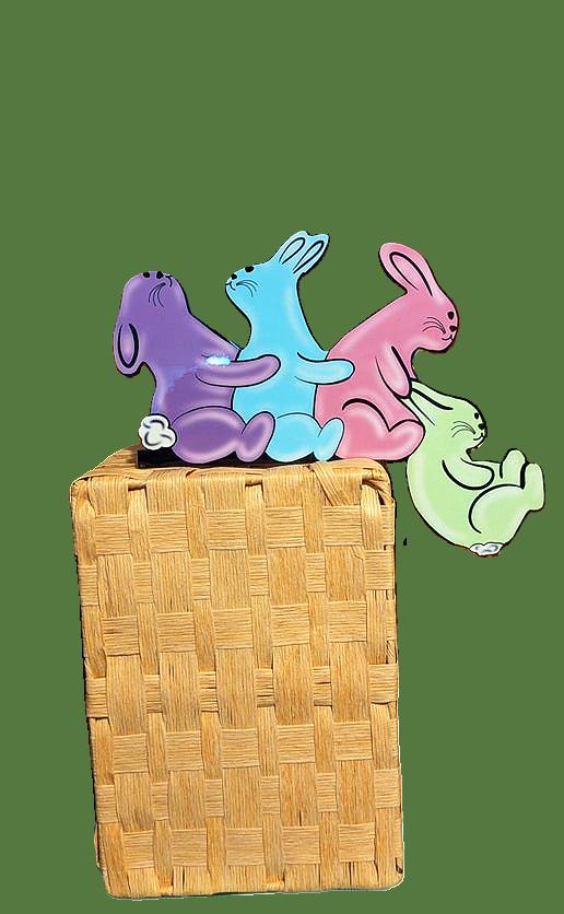 Bunnys Shaped Sublimated Corner Sitter