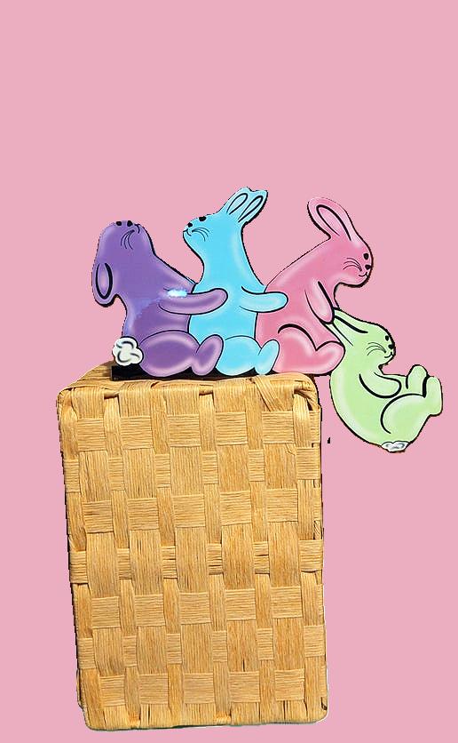 Bunnys Shaped Sublimated Corner Sitter