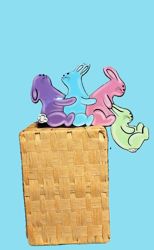 Bunnys Shaped Sublimated Corner Sitter