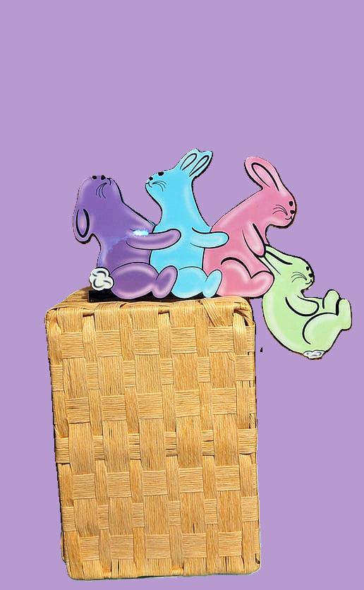 Bunnys Shaped Sublimated Corner Sitter