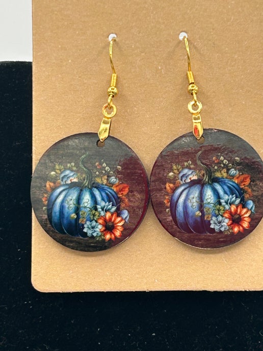 Round Shaped Sublimated 1 inch Earring