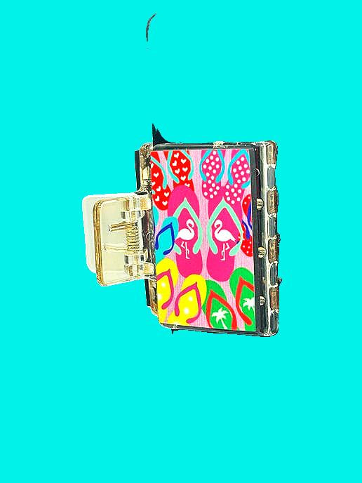 Small Sublimated Hair Clip