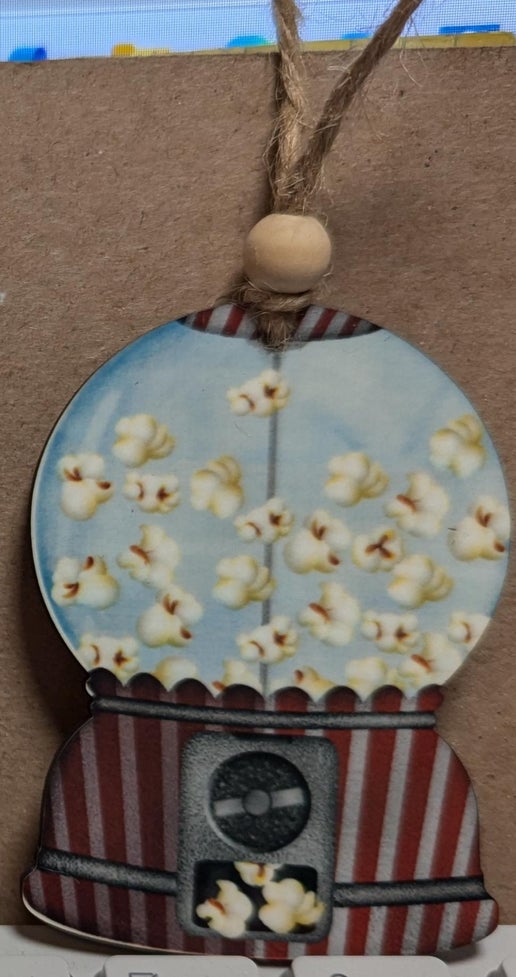 Snowglobe Shaped Sublimated Ornament