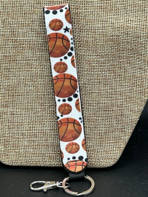 Neoprene Wristlet Sublimated Keychain