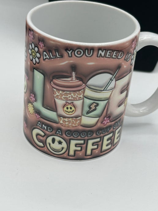 11 oz.  Ceramic Coffee Mug Sublimated