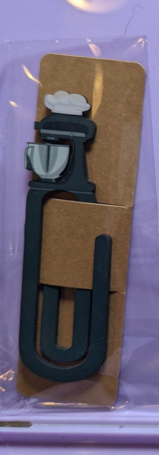 Chef Themed Sublimated Bookclip