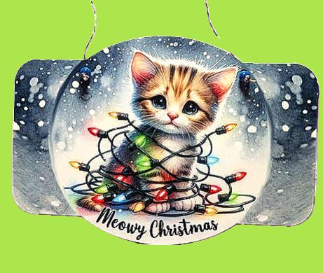 Plaque Shaped Sublimated Door Hanger