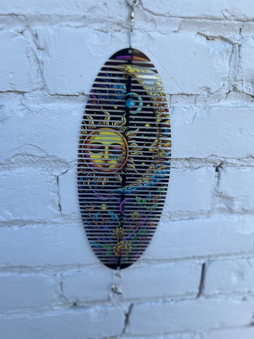 Long Kinetic Wind Spinner Sublimated