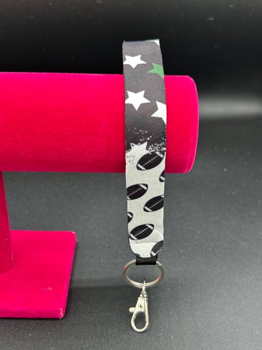 Neoprene Wristlet Sublimated Keychain