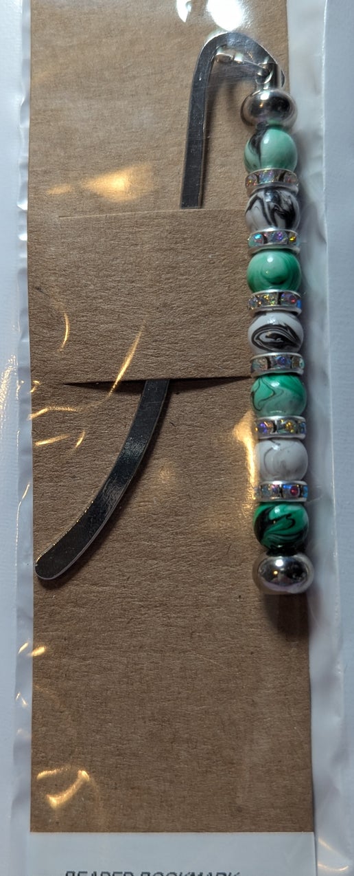 Beadable Handmade Bookmark