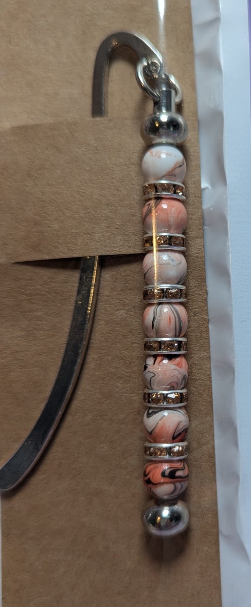 Beadable Handmade Bookmark