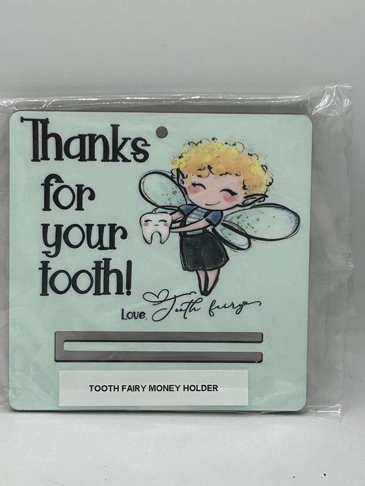 Toothfairy Money Holder Sublimated