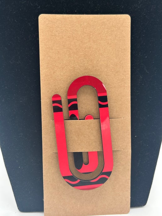 Regular Shaped Sublimated BookClip