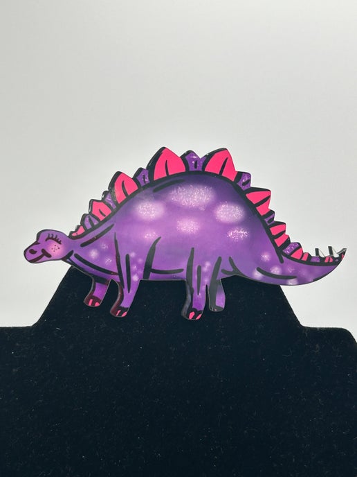 Stegosaurus Shaped Kids Wall Decor