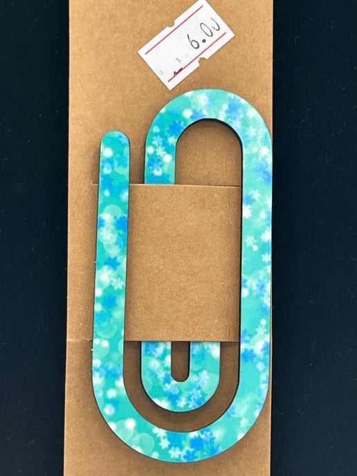 Regular Shaped Sublimated BookClip