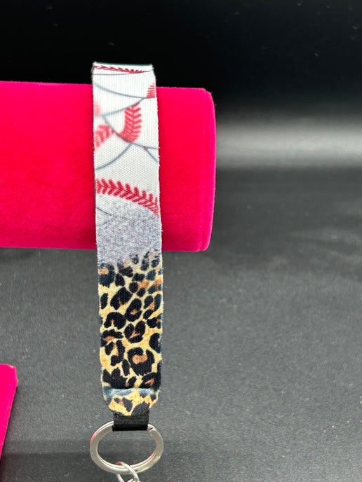 Neoprene Wristlet Sublimated Keychain