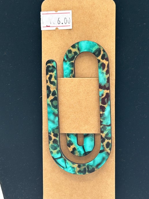 Regular Shaped Sublimated BookClip