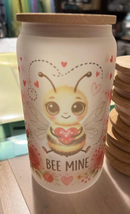 Sublimated Glass Tumblers 16 oz