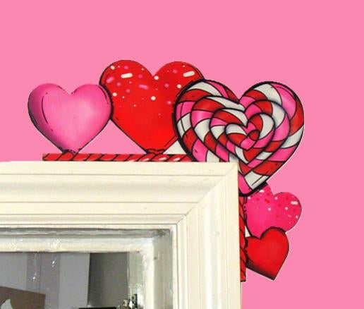 Hearts Shaped Sublimated Corner Sitter