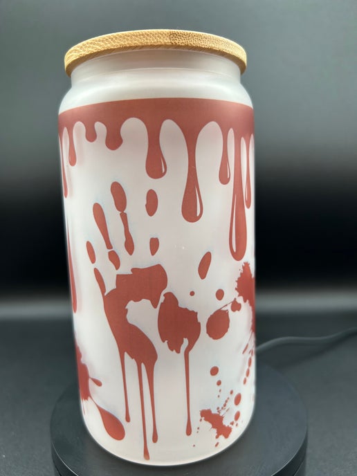 Sublimated Glass Tumblers 16 oz