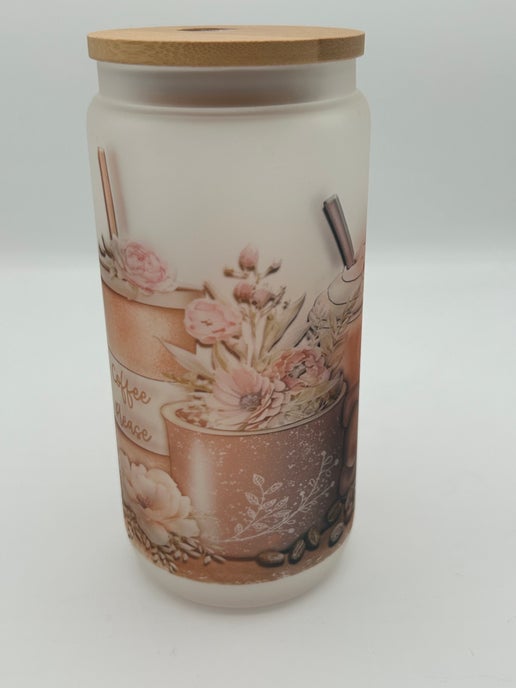 Sublimated Glass Tumblers 16 oz