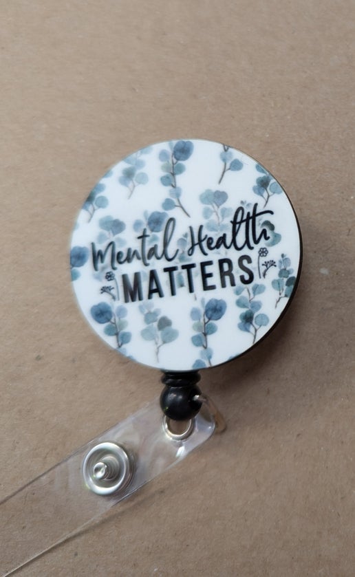 Round Badge Reel Sublimated