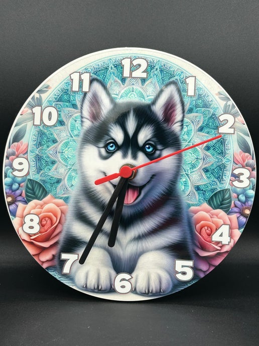 Sublimated Wall Clock 8 Inch
