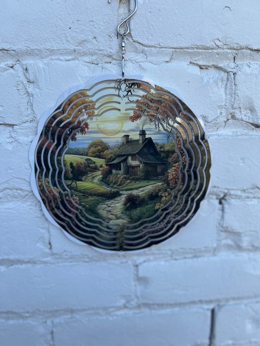 8 inch Wind Spinner Sublimated