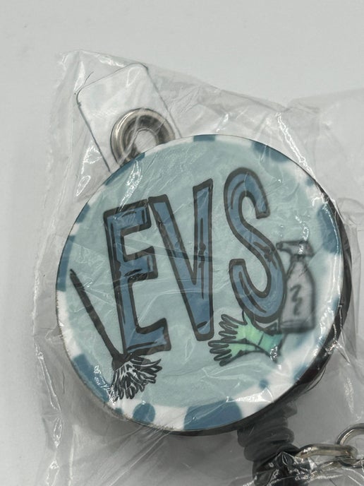 Round Badge Reel Sublimated