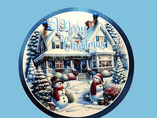 Round Sublimated Door Hanger