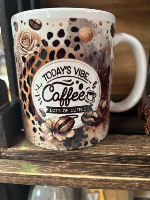 11 oz.  Ceramic Coffee Mug Sublimated