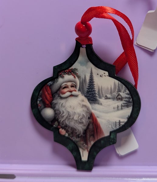 Arabesque Shaped Sublimated Ornament