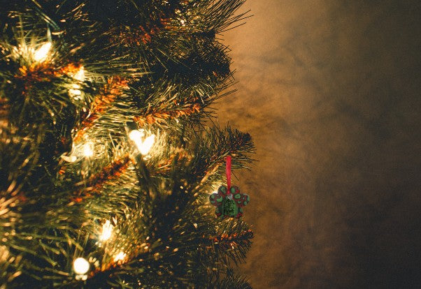 Paw Print Shaped Sublimated Ornament