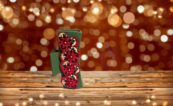 Heart Shaped Sublimated Hair Clip Large