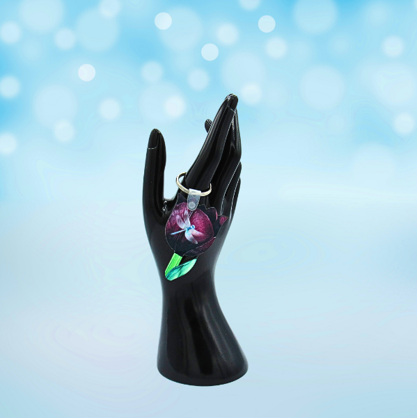 MDF- Tulip Shaped Sublimated Keychain
