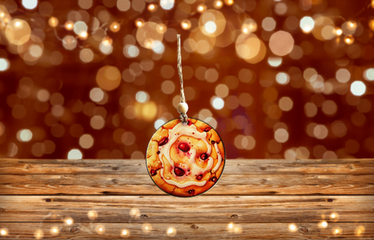 Round Shaped Sublimated Ornament