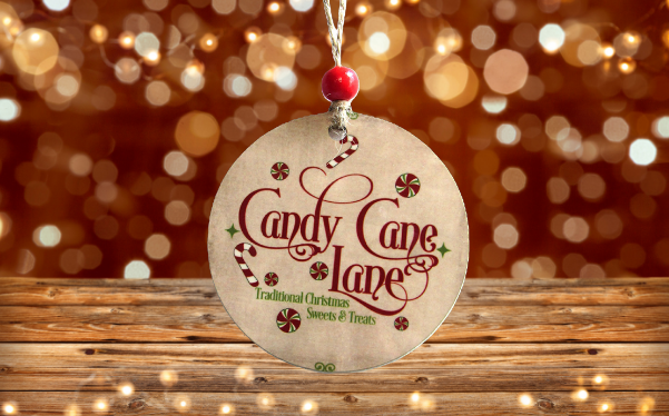 Round Shaped Sublimated Ornament