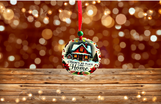 Round Shaped Sublimated Ornament