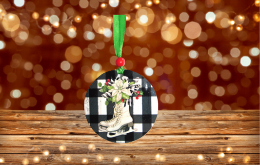 Round Shaped Sublimated Ornament