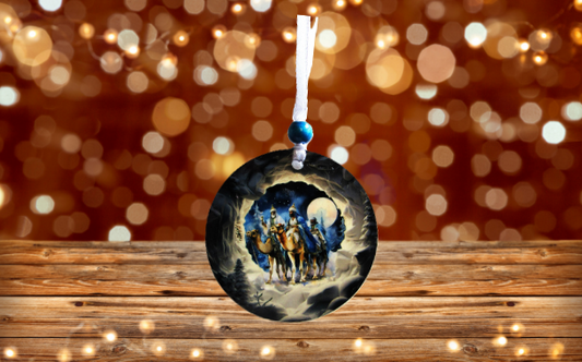 Round Shaped Sublimated Ornament